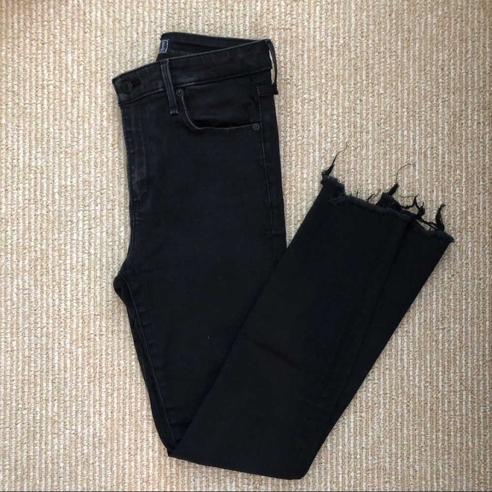 Abercrombie Simone High Rise Ankle Jeans